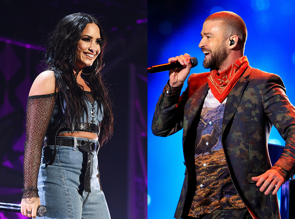 Demi Lovato, Justin Timberlake Demi Lovato, Justin Timberlake